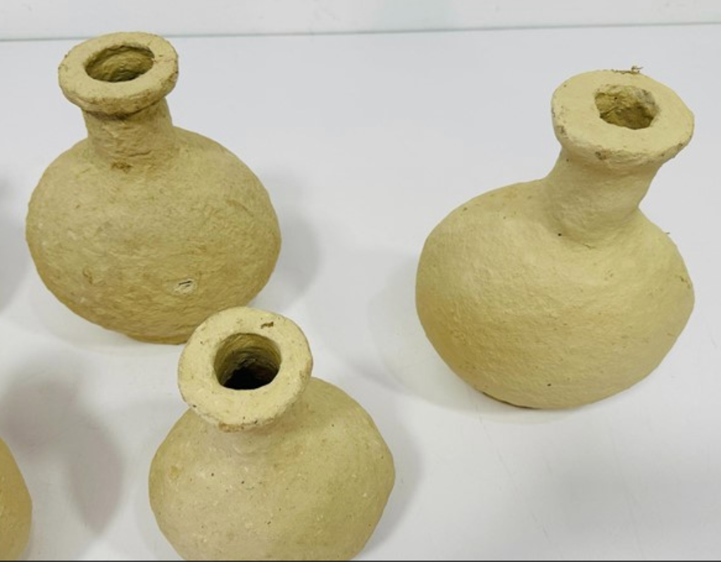 Paper Mache Decorative Vase