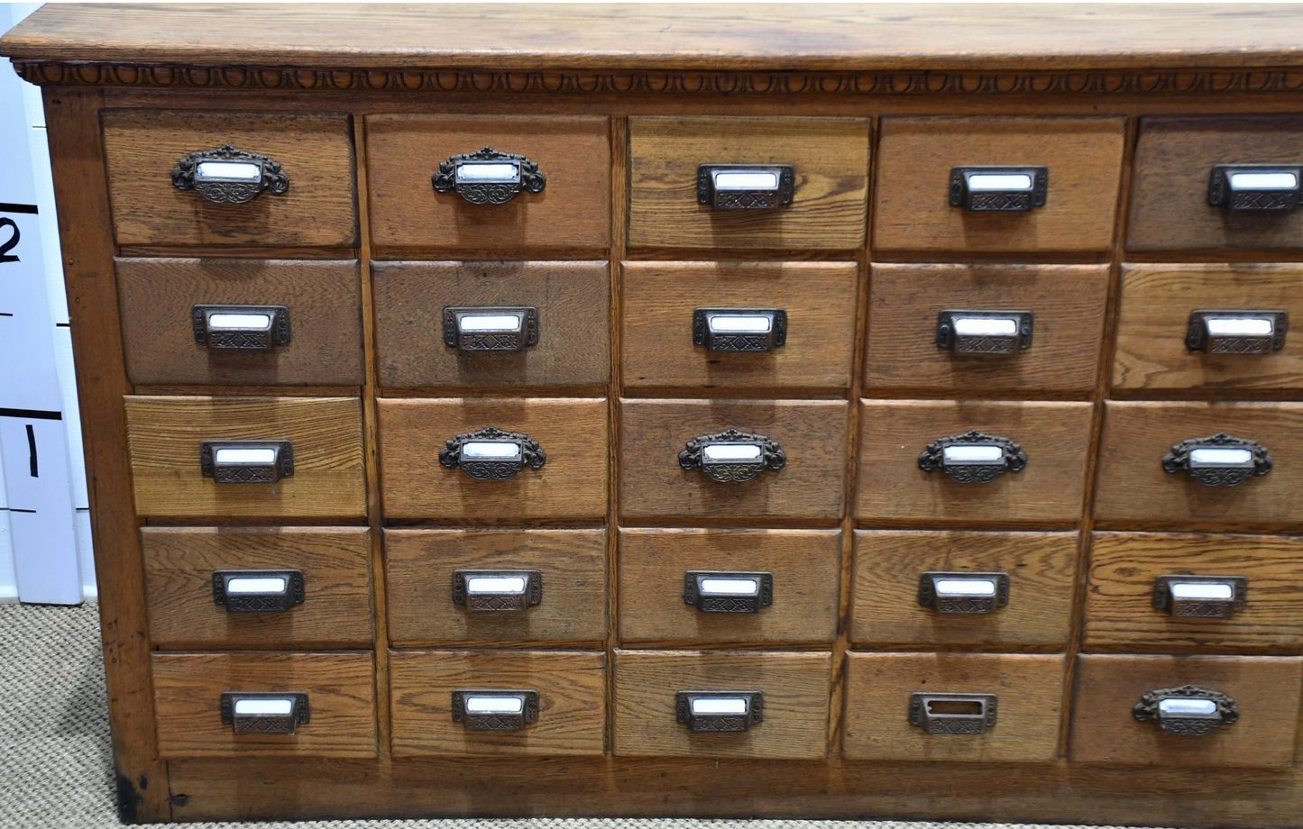50 Drawer General Store Antique Apothecary Cabinet / Island