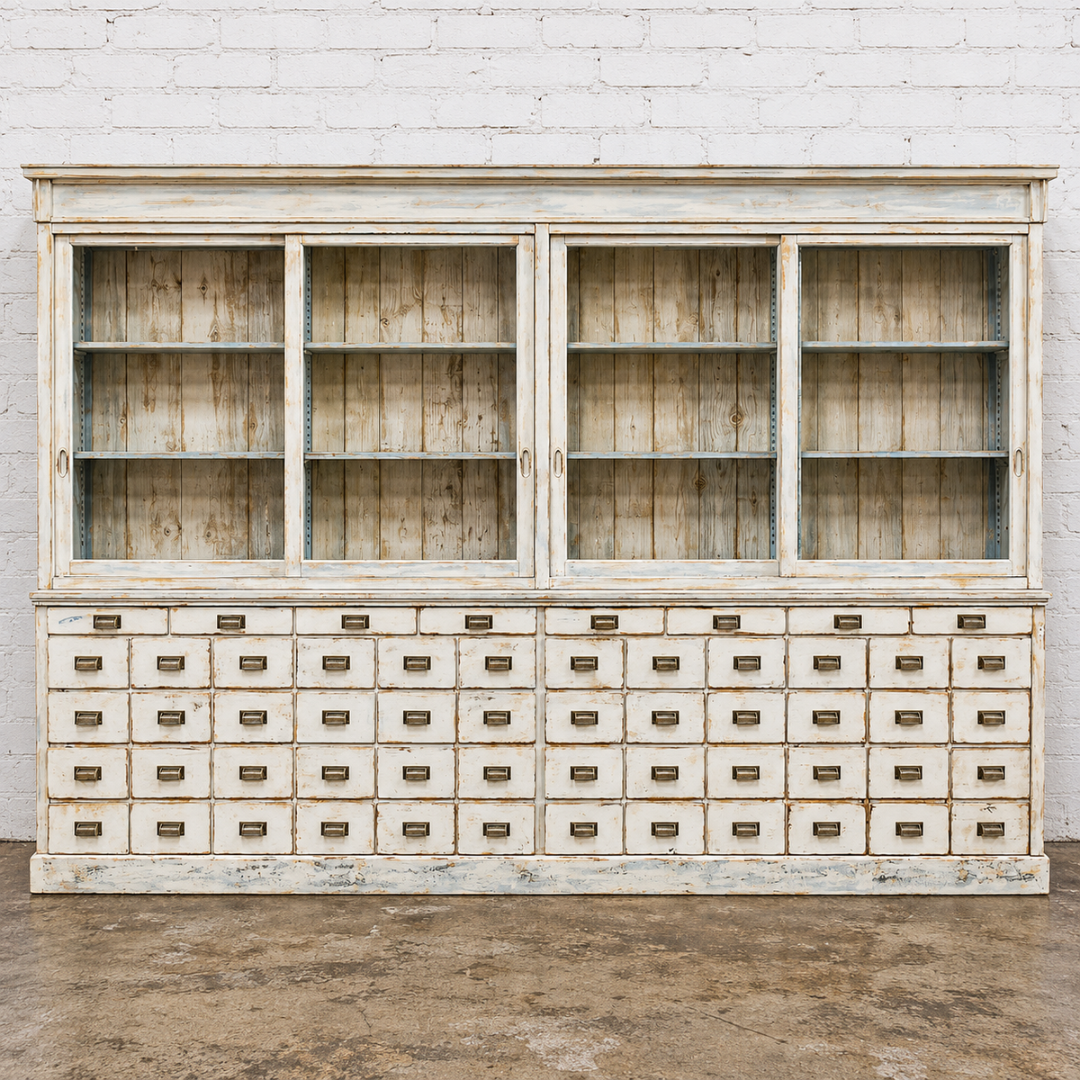 General Store Apothecary Display Cabinet