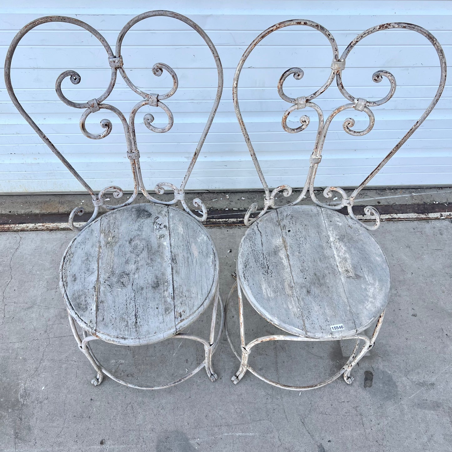 Pair of French Bistro Chairs