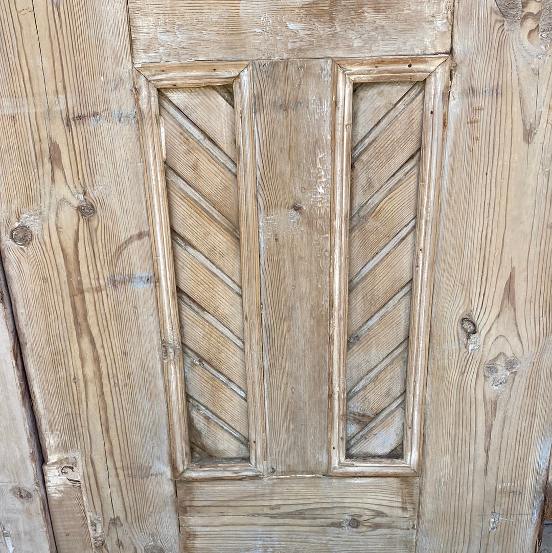 Pair of Antique Carved Wood Doors