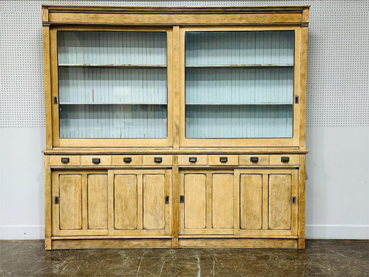 General Store Two Piece Display Cabinet