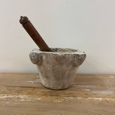 French Mortar and Pestle