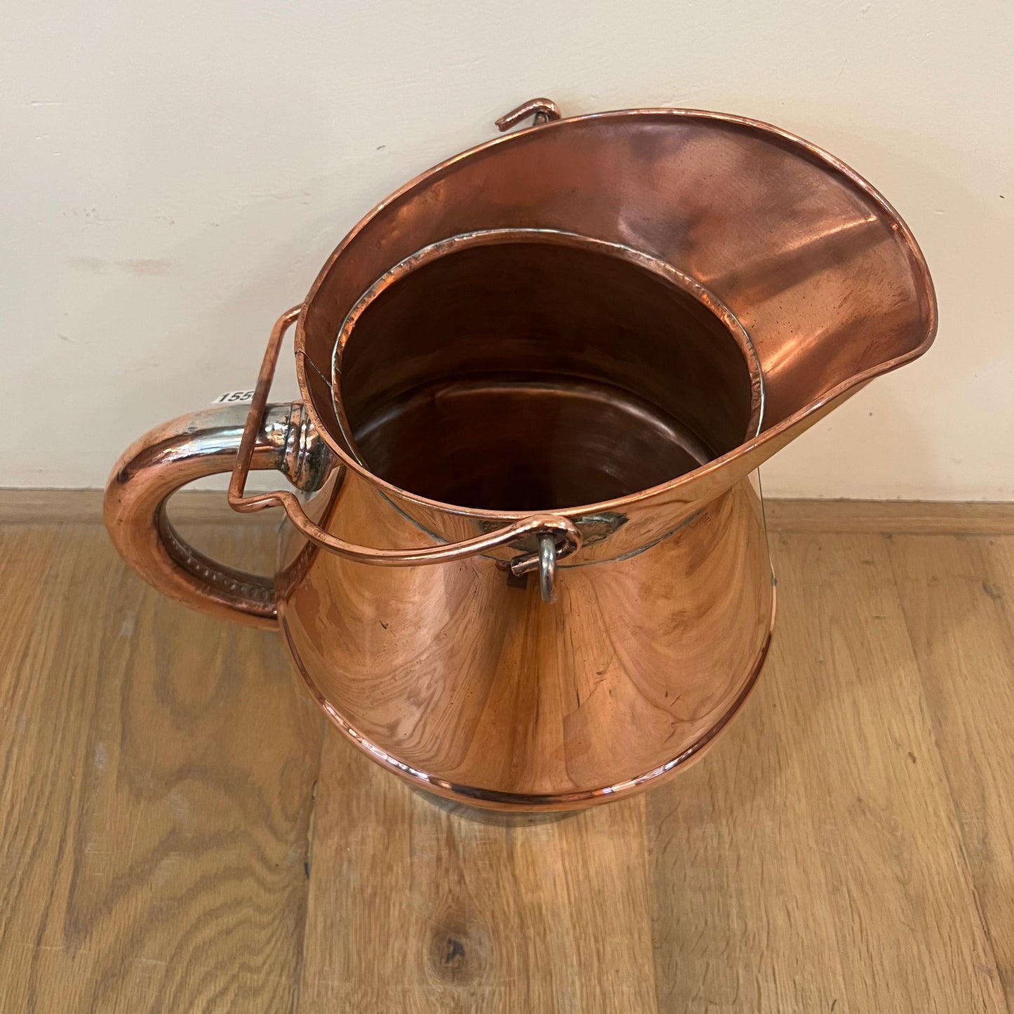 Antique French Copper Pitcher