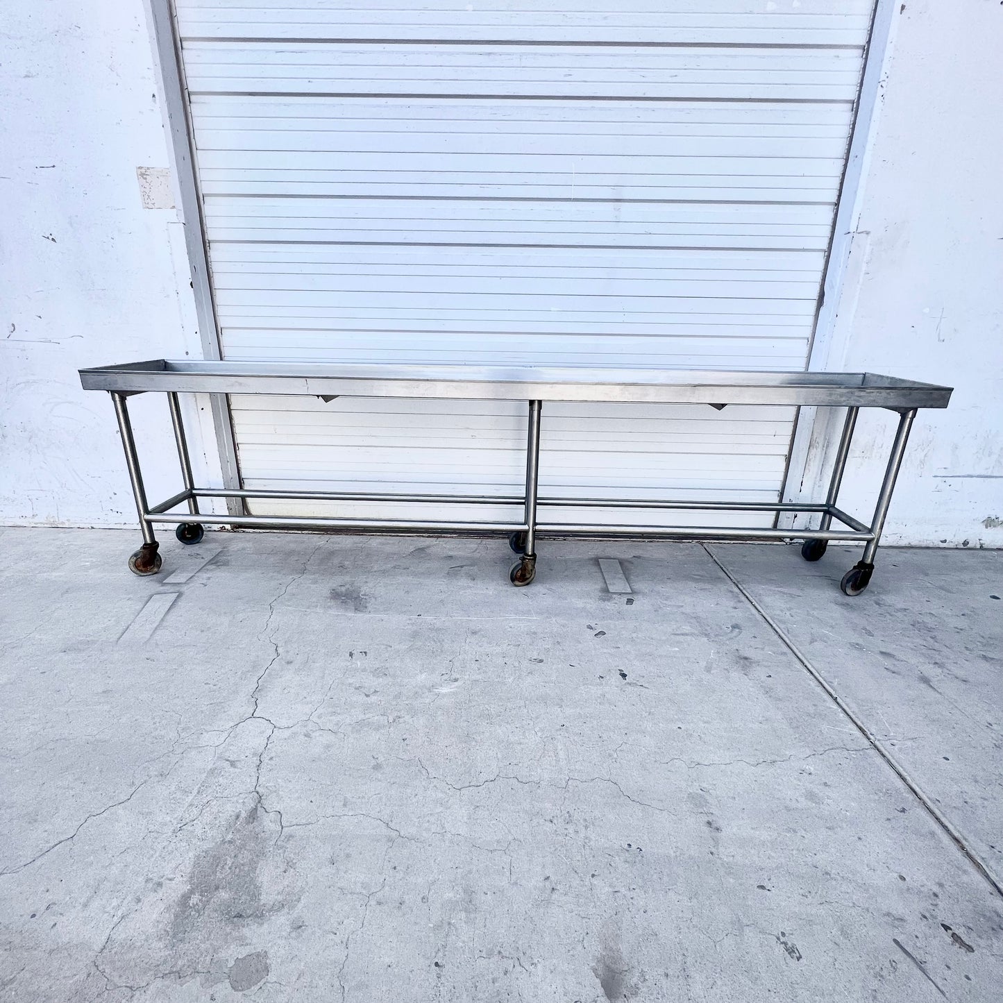 Stainless Table on Casters