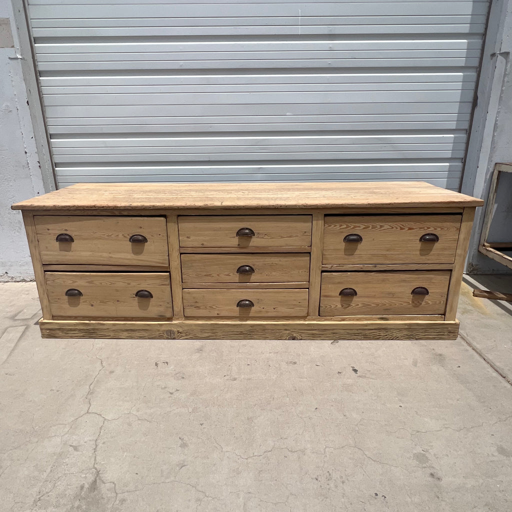 7 Drawer Bakery Cabinet