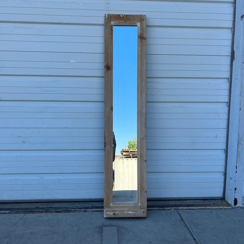 Wood Framed Rectangle Mirror