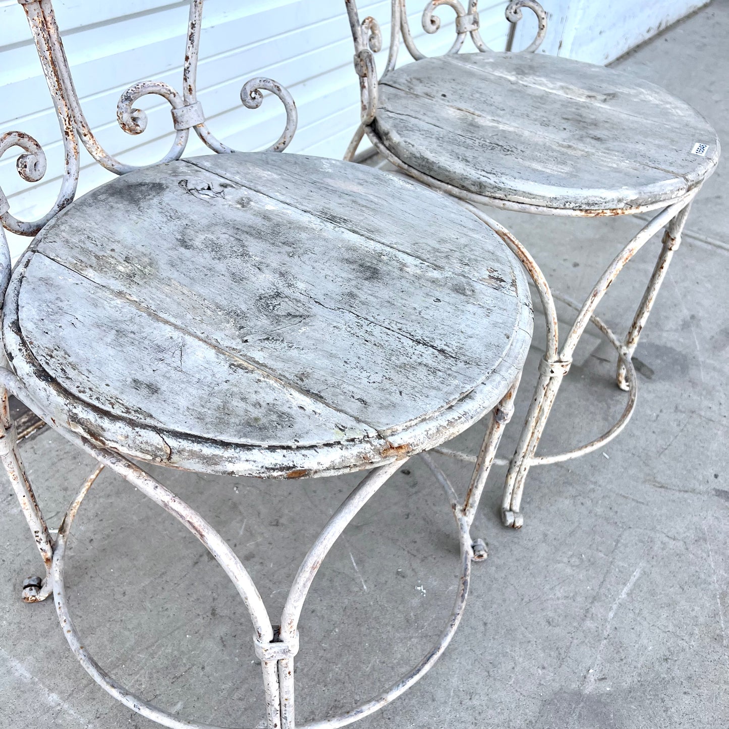 Pair of French Bistro Chairs