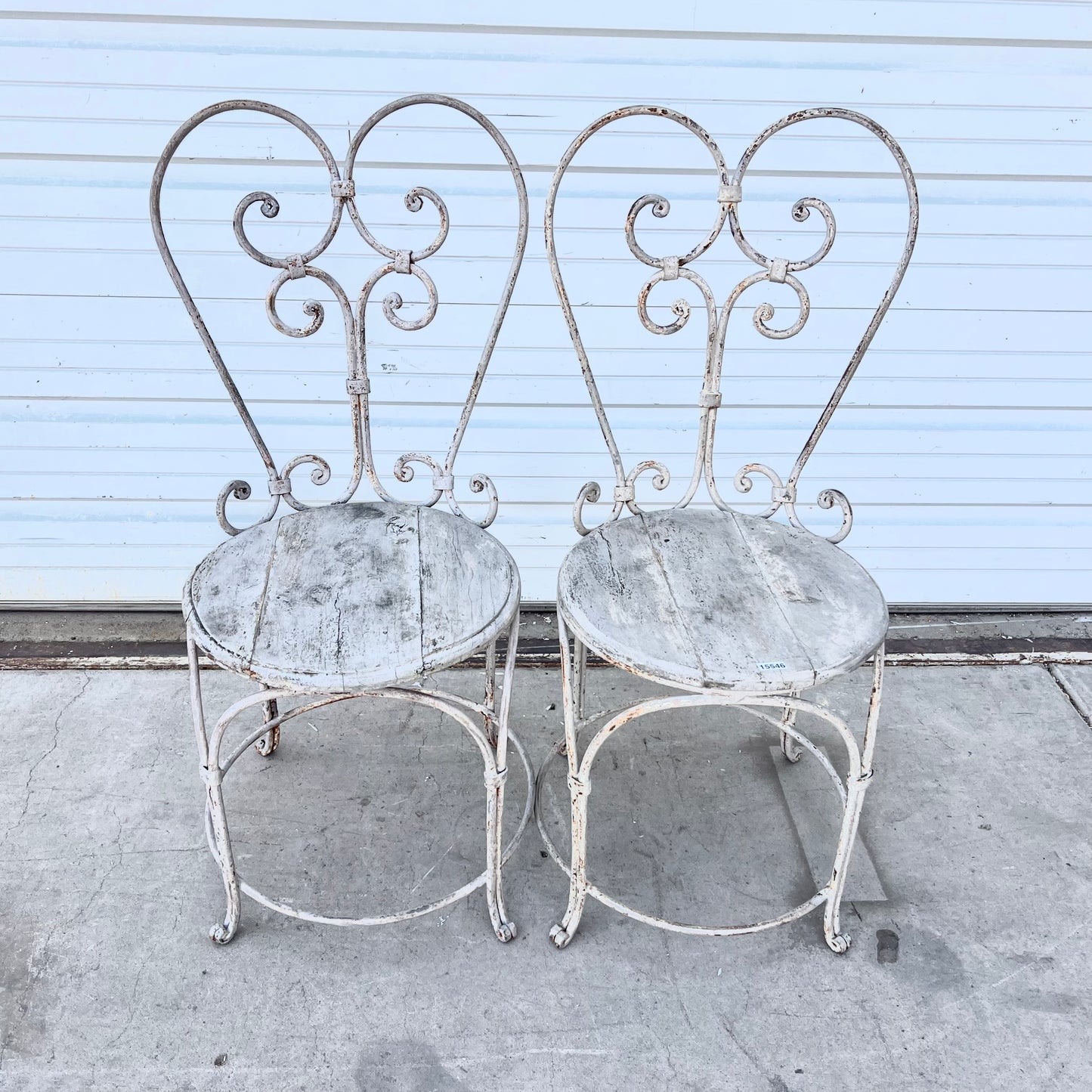 Pair of French Bistro Chairs