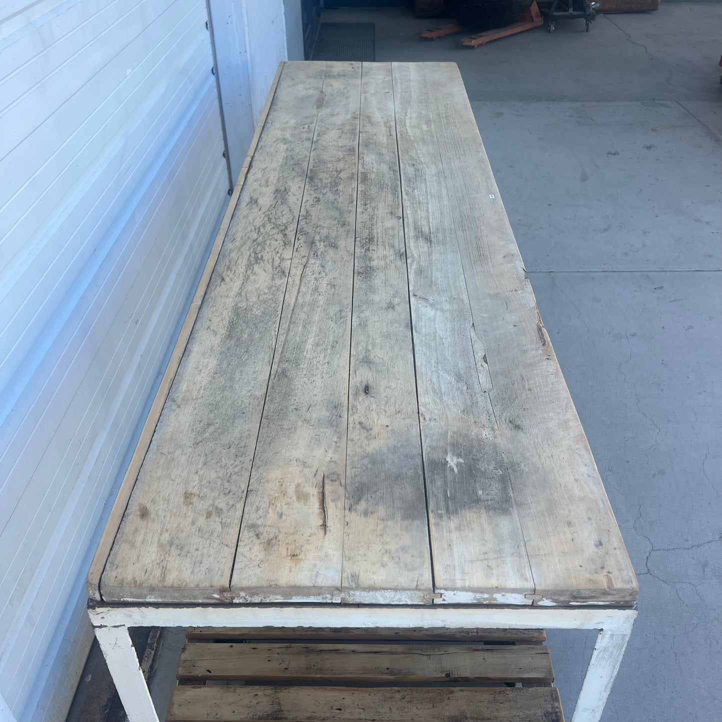 French Bakery Industrial Work Table / Island