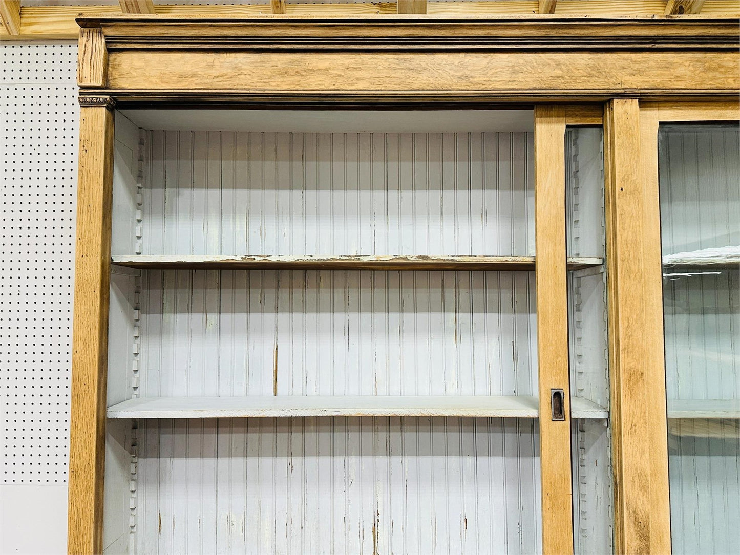 General Store Two Piece Display Cabinet