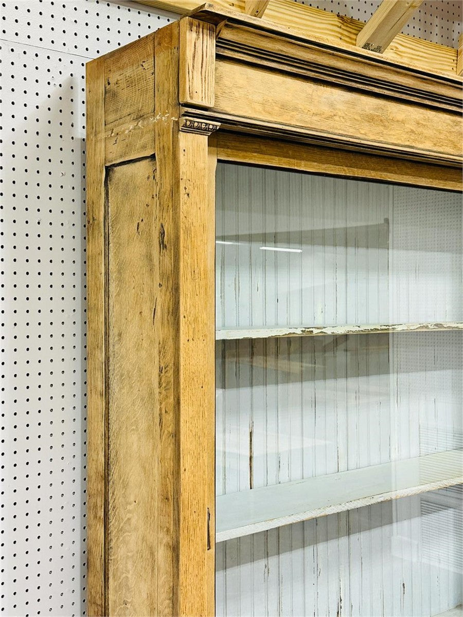 General Store Two Piece Display Cabinet