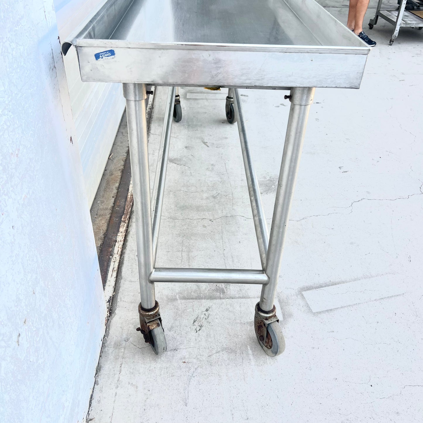 Stainless Table on Casters