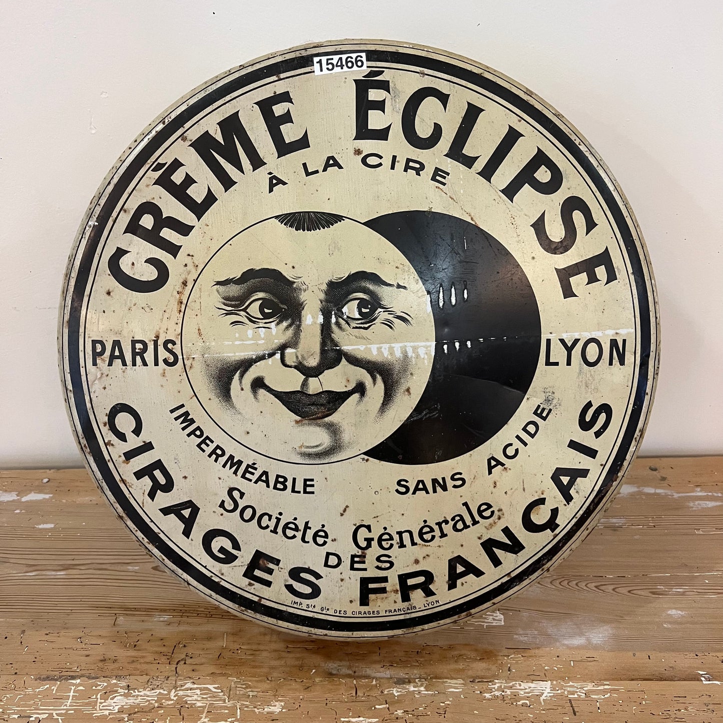 Creme Eclipse Advertising Tin