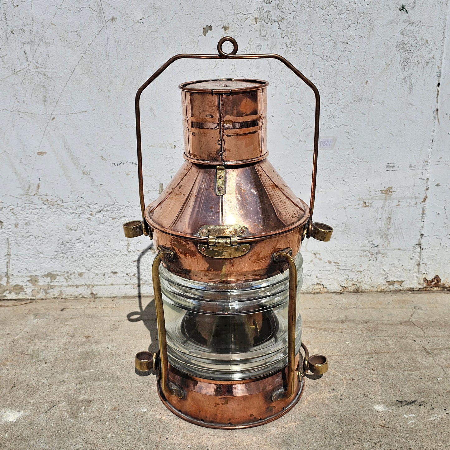 Copper Nautical Lantern