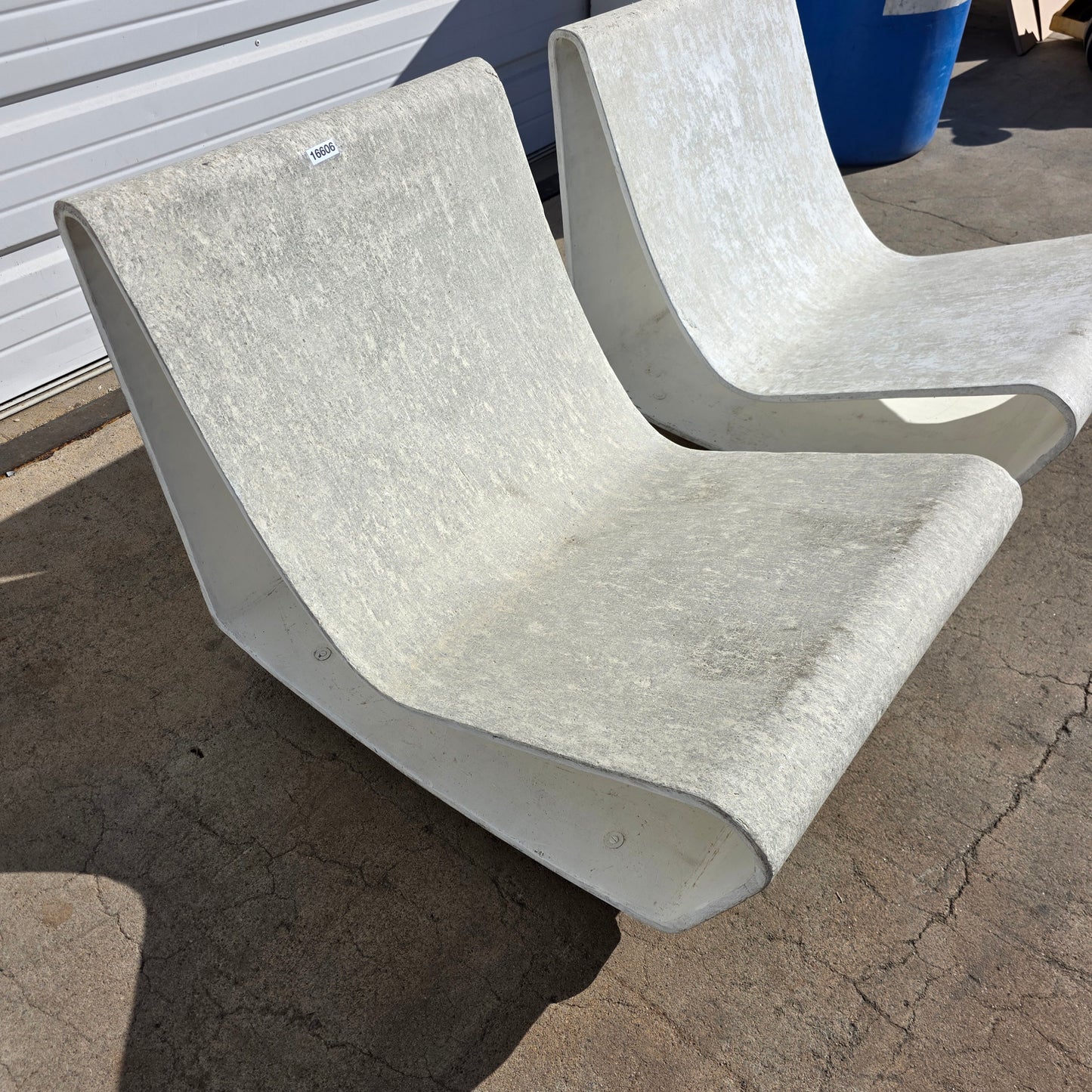 Pair of Willy Guhl Loop Chairs