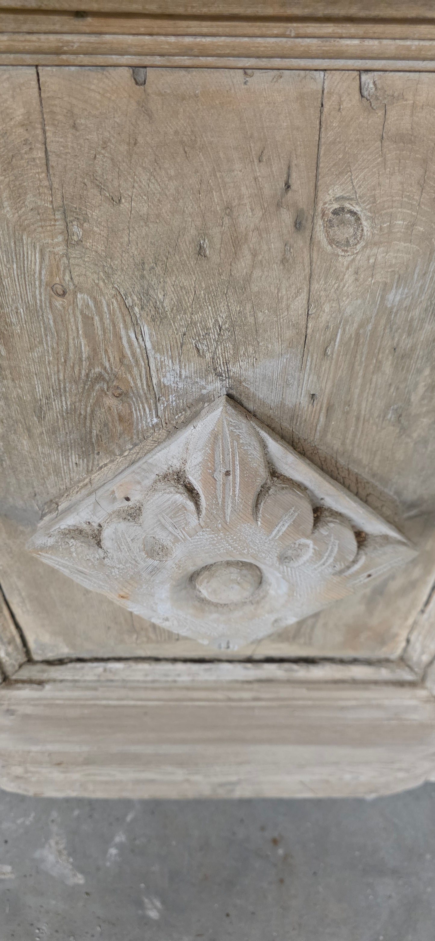 Pair of Carved Wood Panel Doors