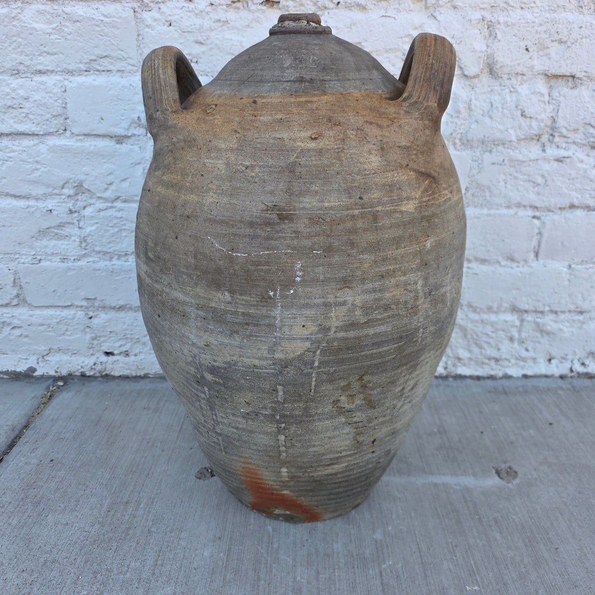 Antique French Stoneware Jug