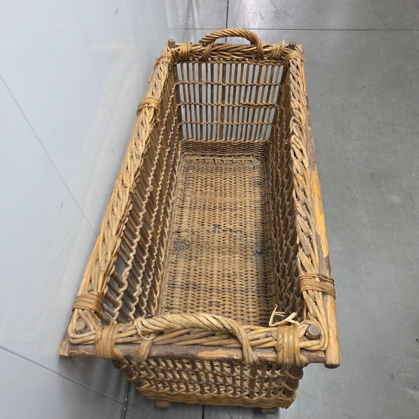 French Market Basket on Wheels