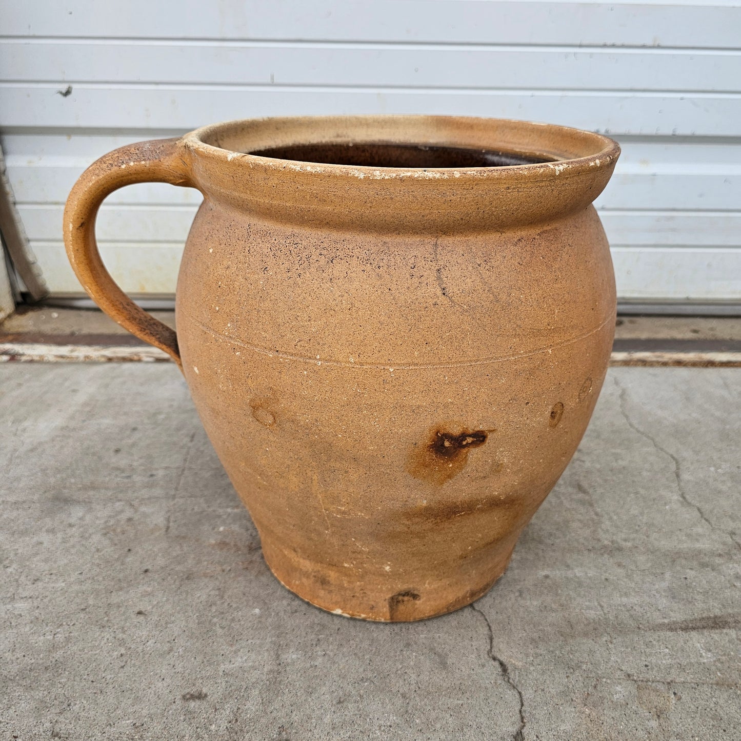 Small Brown Confit Jar