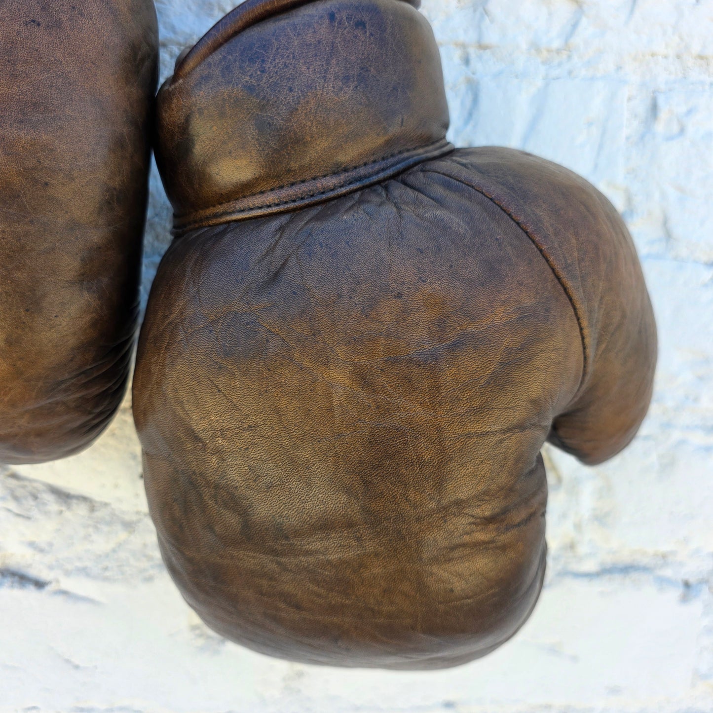 Antique Leather Boxing Gloves