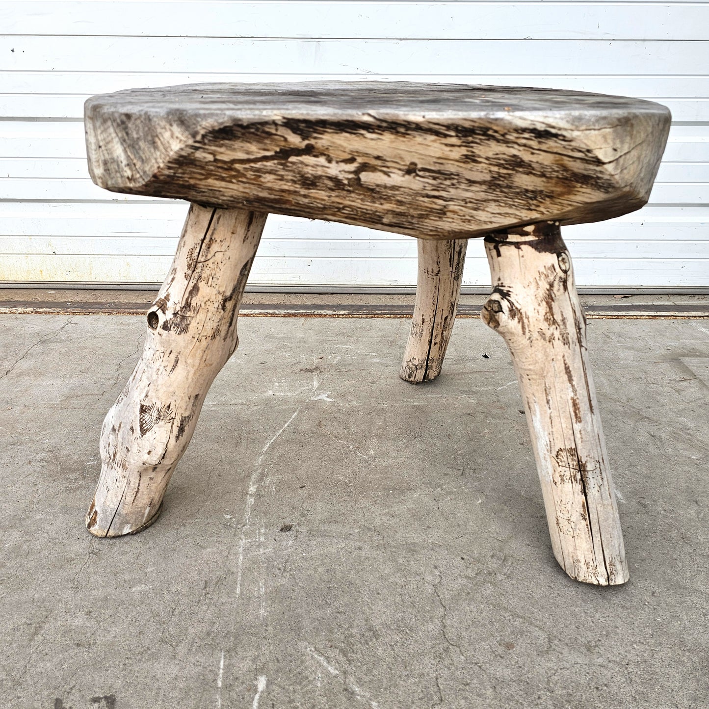 Wooden French Stool/Table