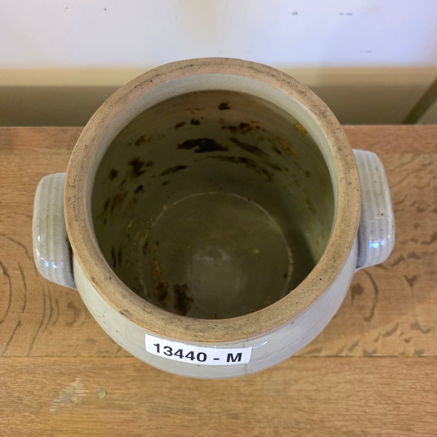 Medium Antique French Confit Pot