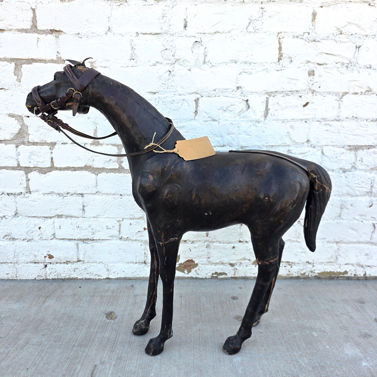 Early Leather Horse
