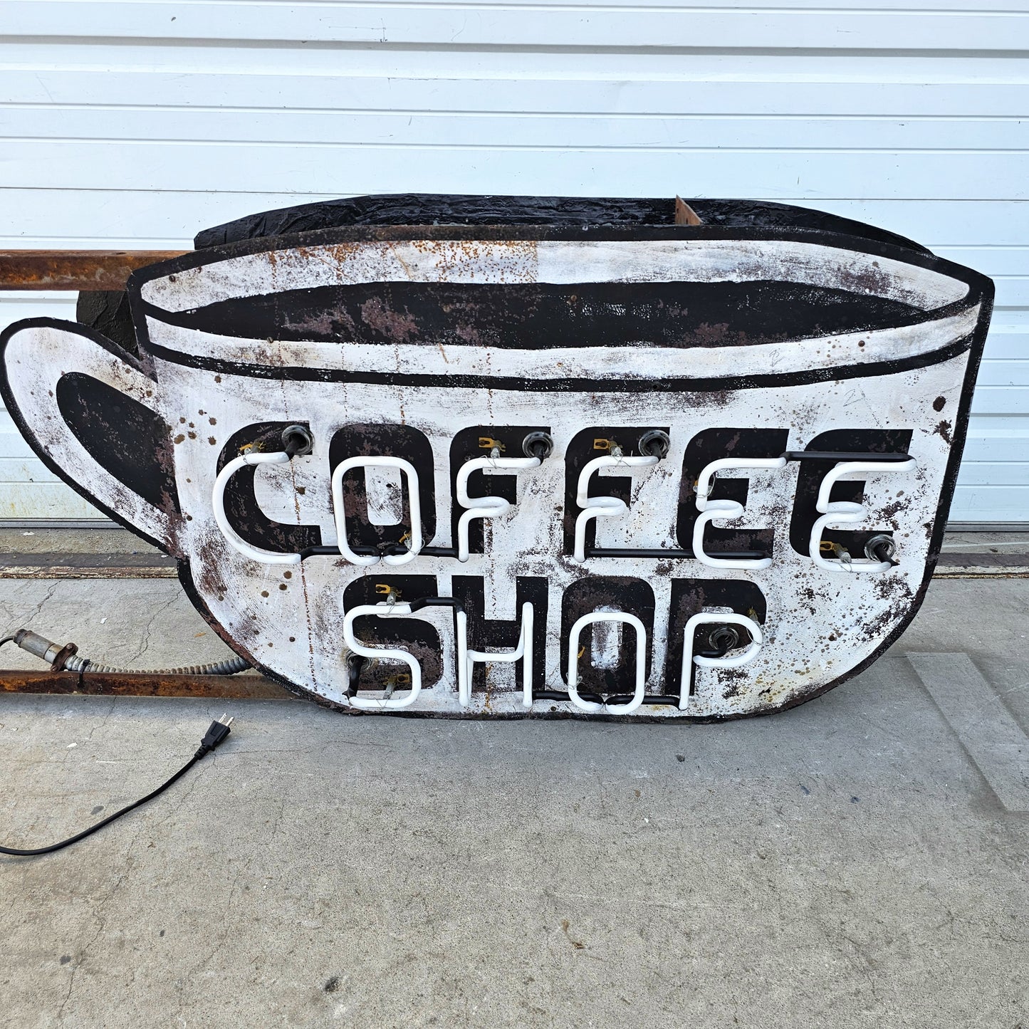 Coffee Shop Neon Sign (working)