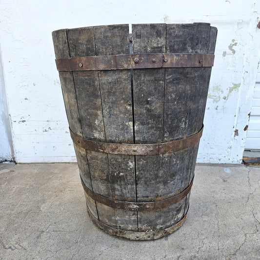 Wooden Wine Harvest Bucket/ Barrel