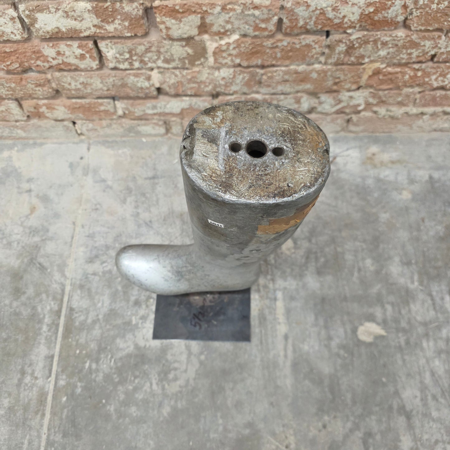 Industrial Rubber Boot Mold on Stand