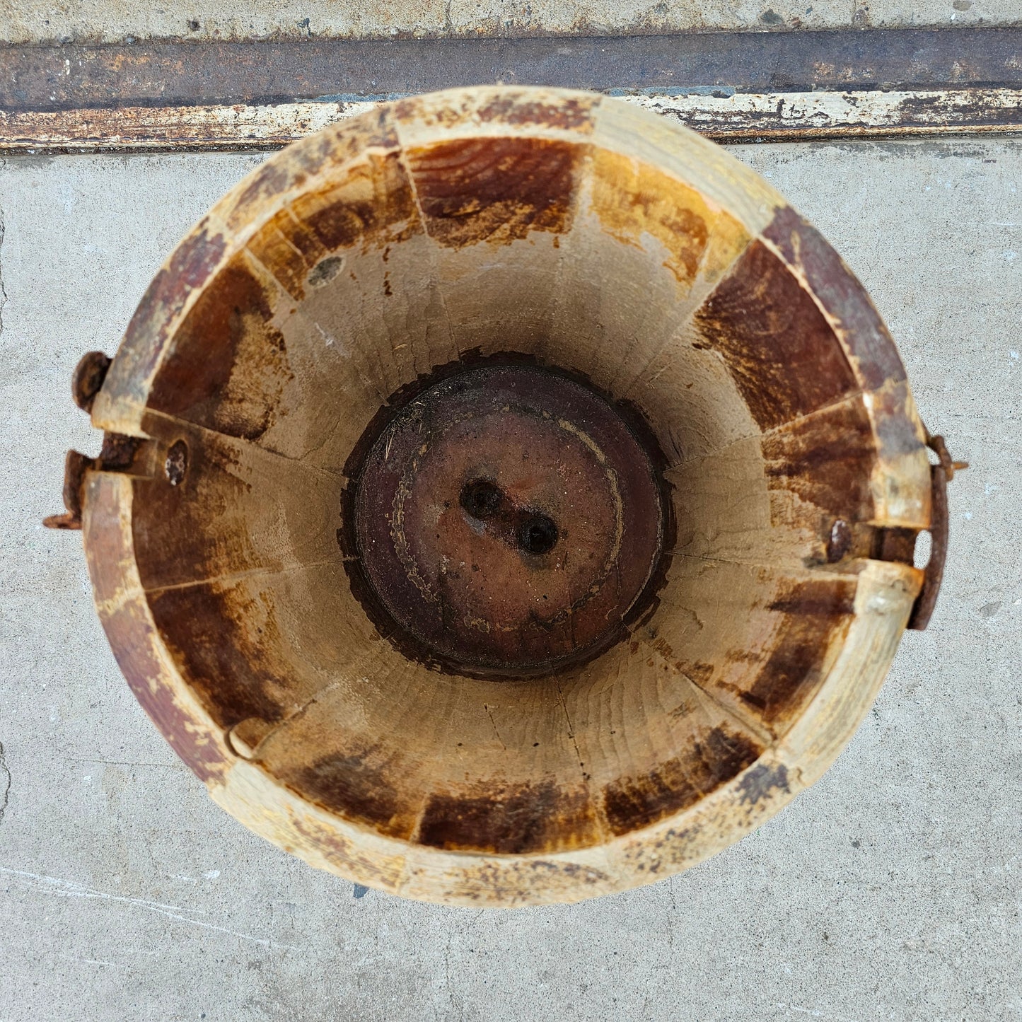 Wooden Ice Cream Bucket