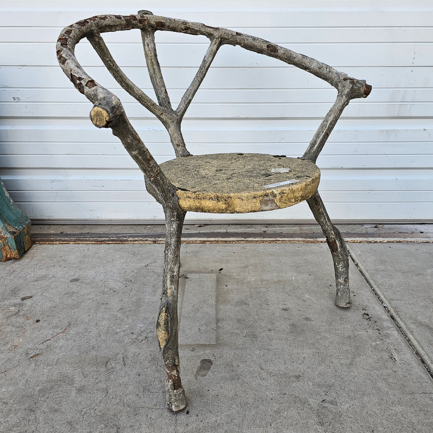 Set of 4 Edouard Redont Faux Bois Chairs