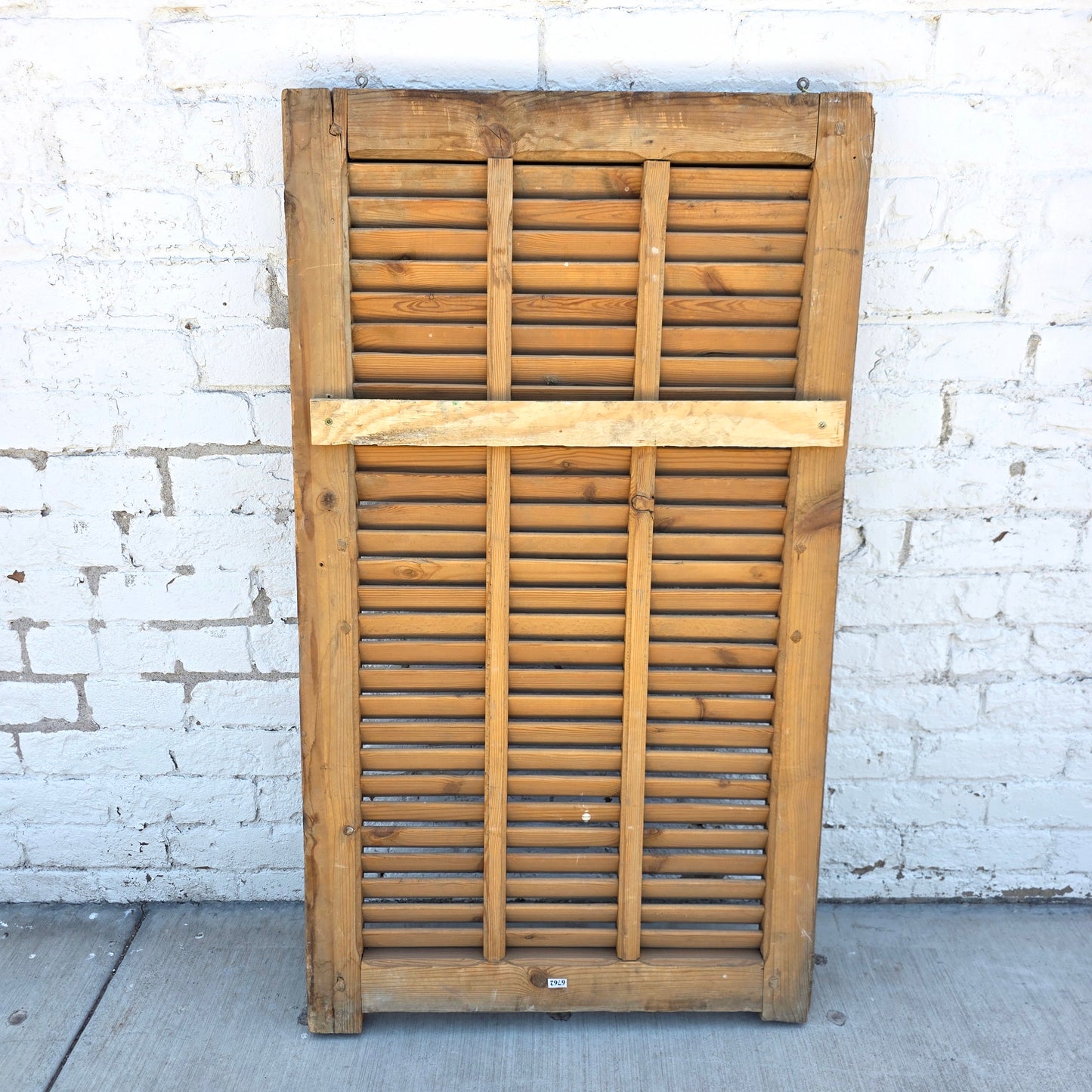 Single Wooden Shutter