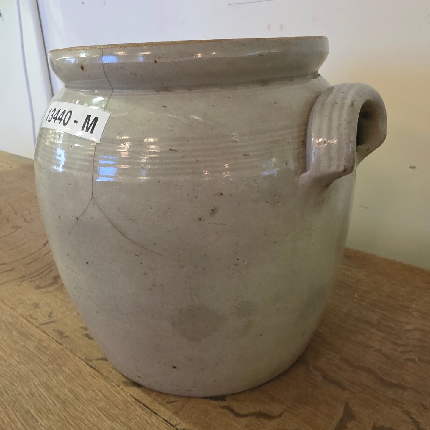 Medium Antique French Confit Pot