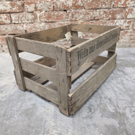 Wooden German Crate