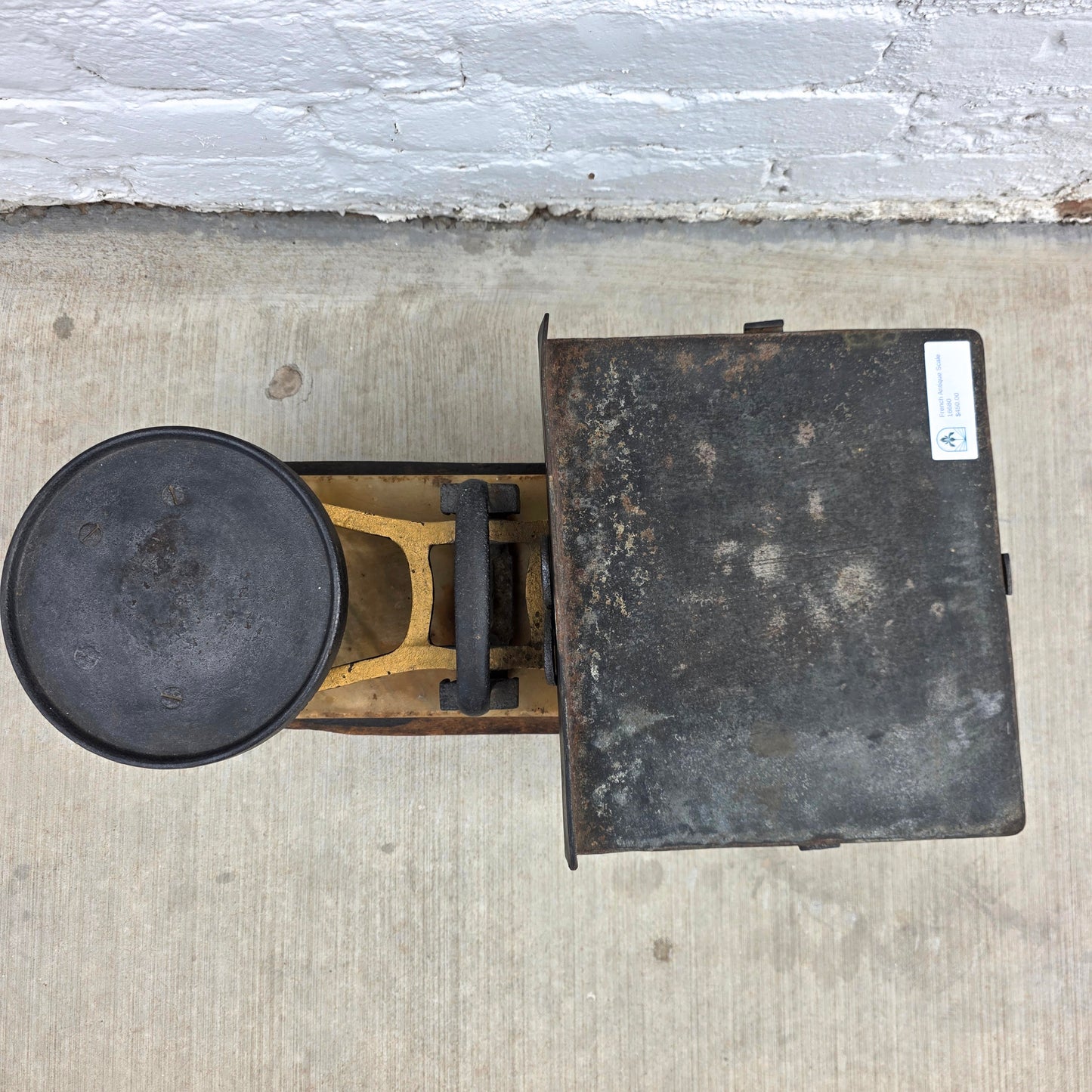 French Antique Scale