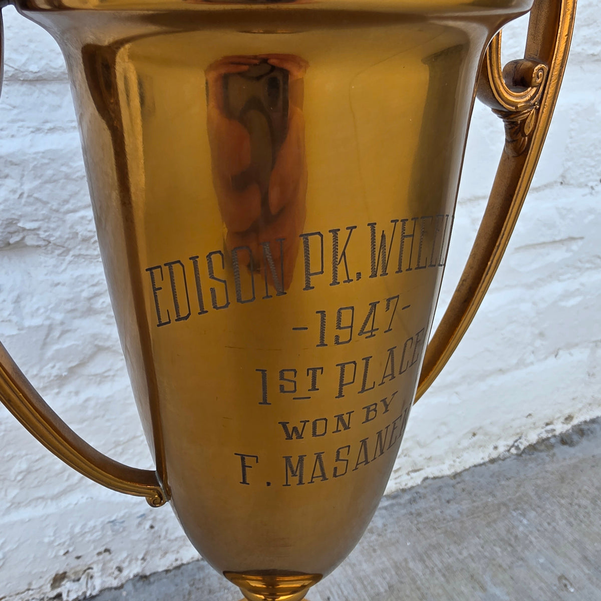 1947 Edison Pk> Wheelman 1st Place Trophy