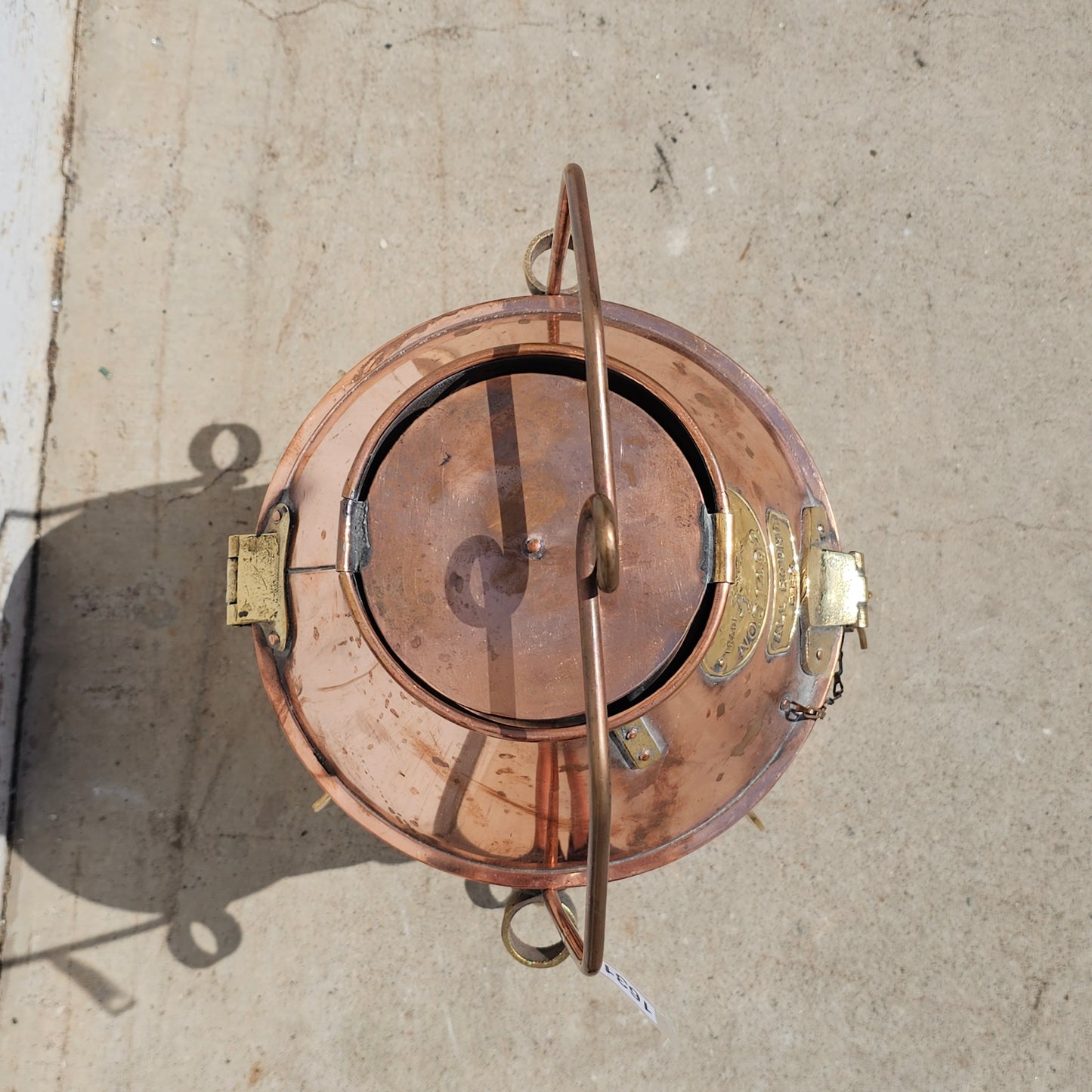 Copper Nautical Lantern