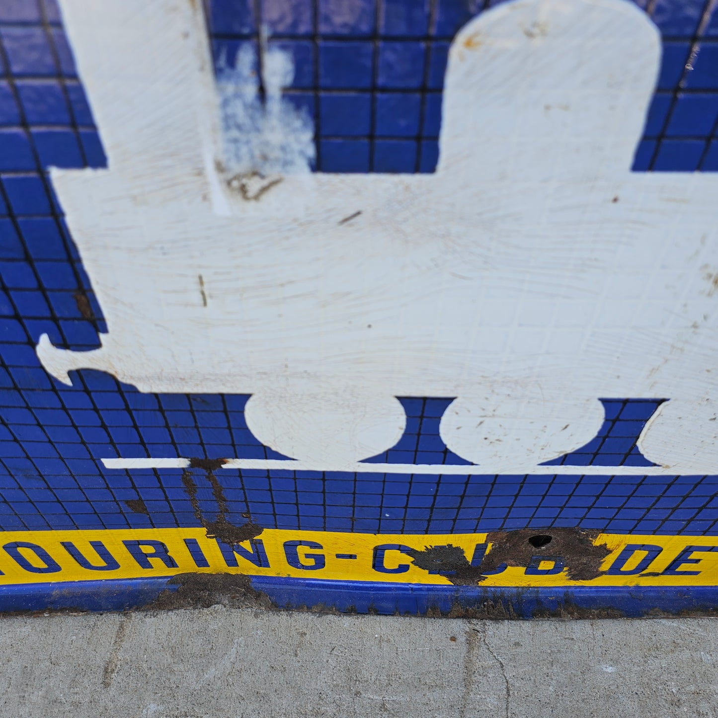 Triangular Train Sign