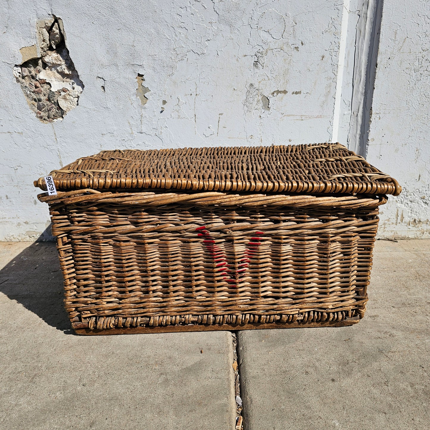 French Market Wicker Bread Basket