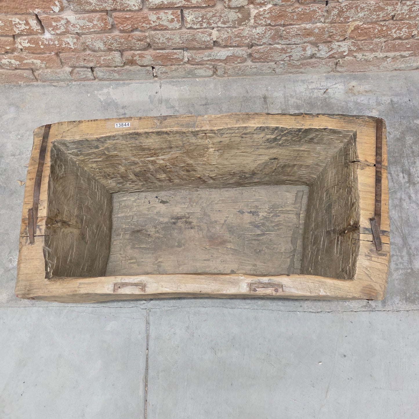 Wood Dough Bowl/Planter