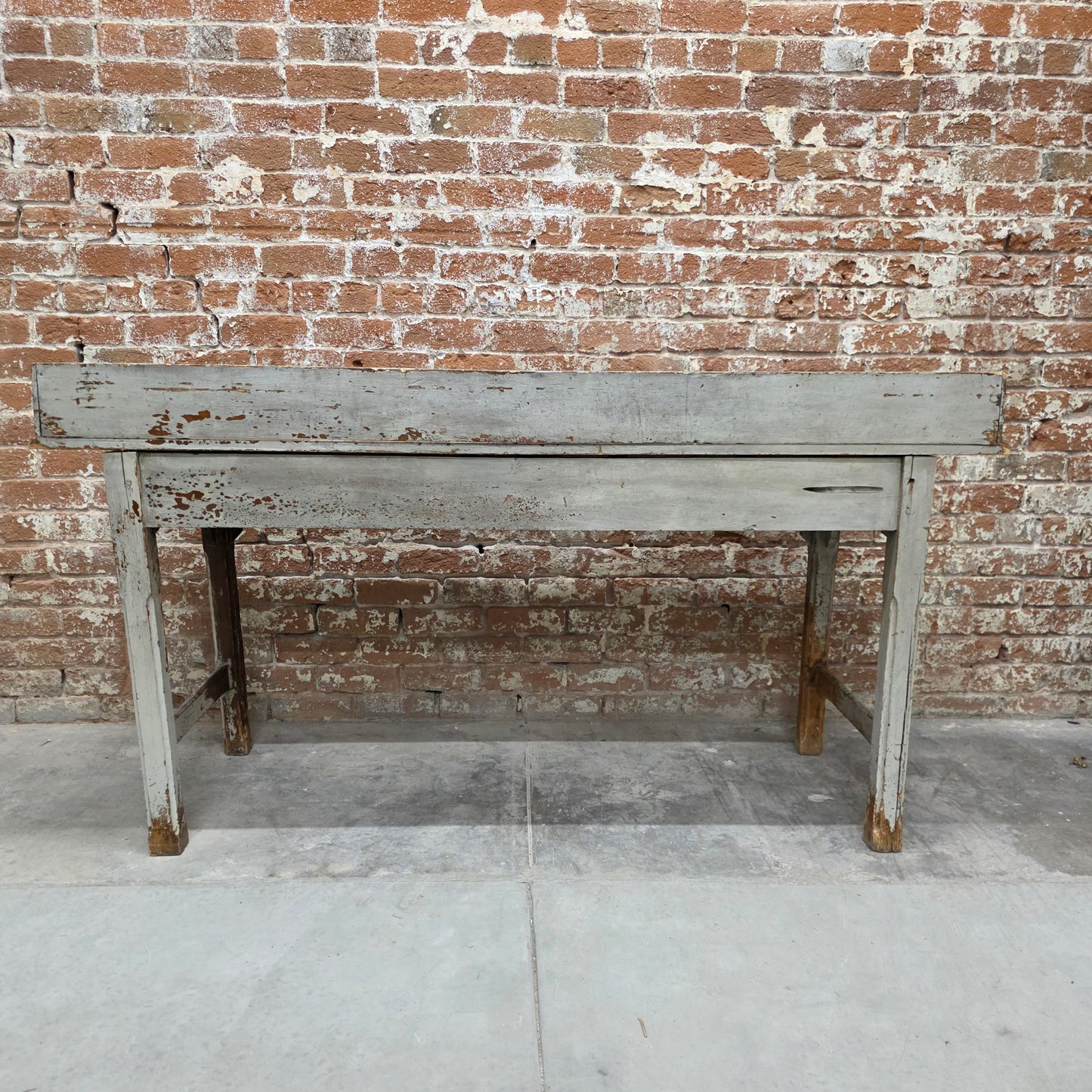 Painted Wood Work/Console Table