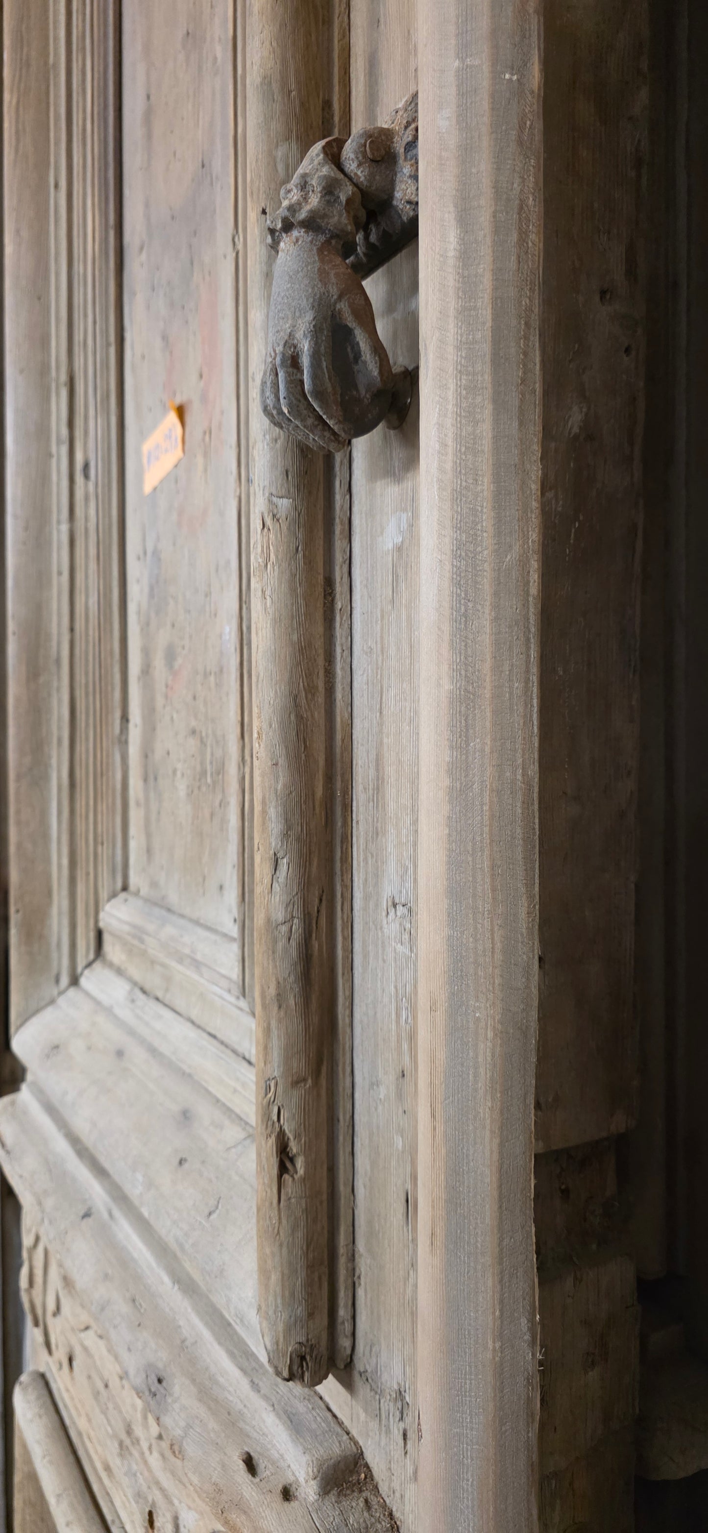 Pair of Carved Wood Panel Doors