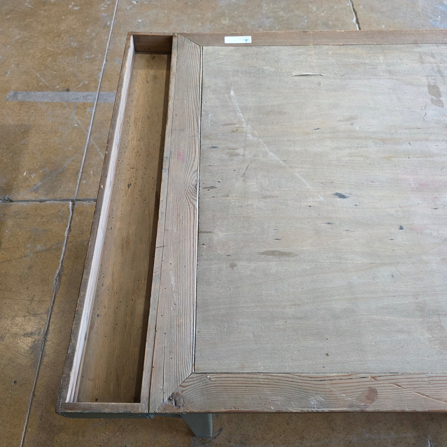 French Pine Work Table