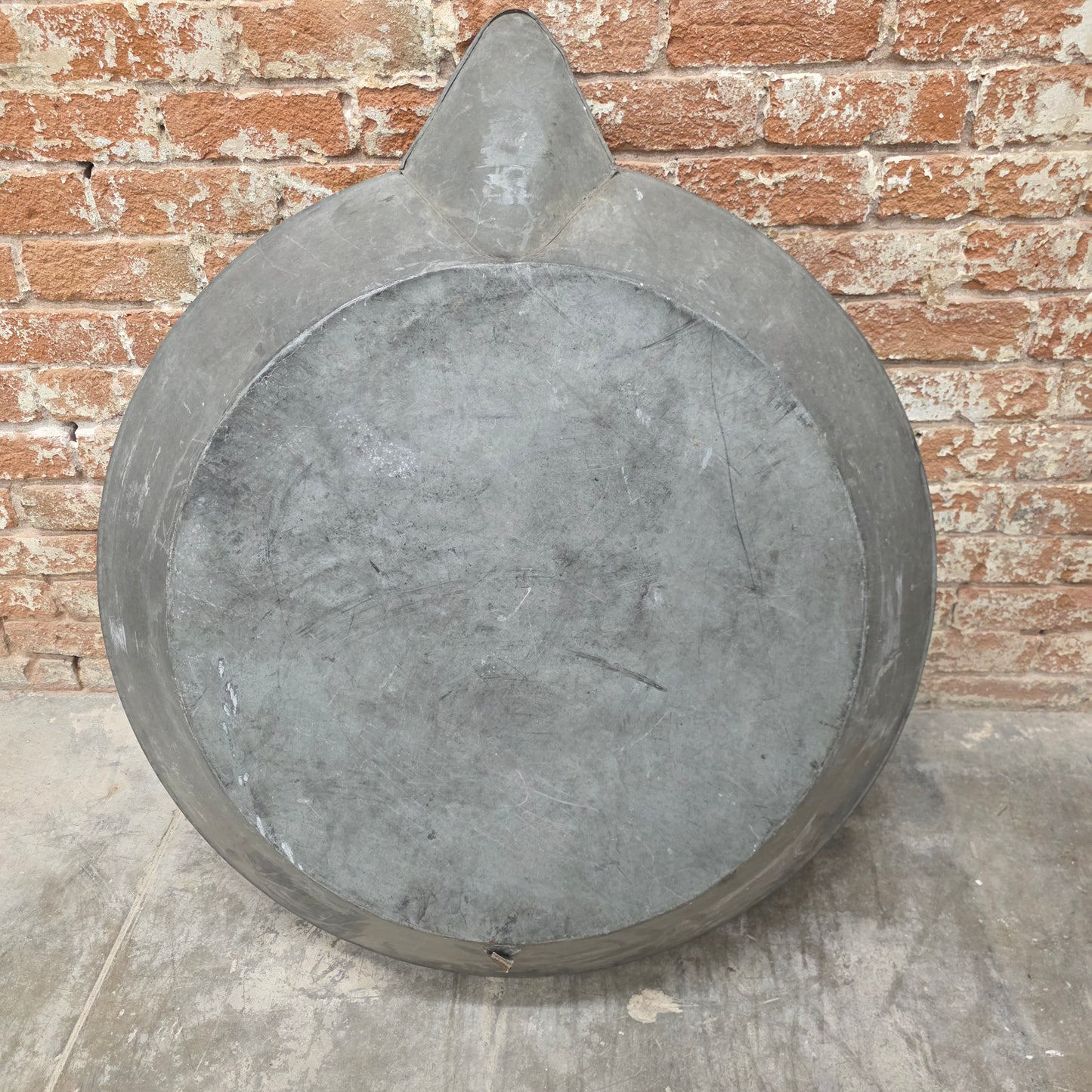 French Zinc Washing Basin