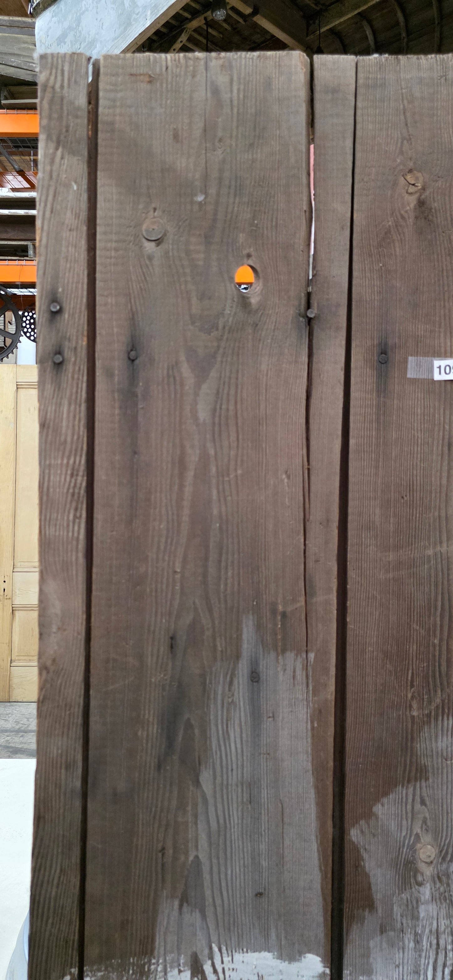 Wooden 3 Panel White "Z" Gate