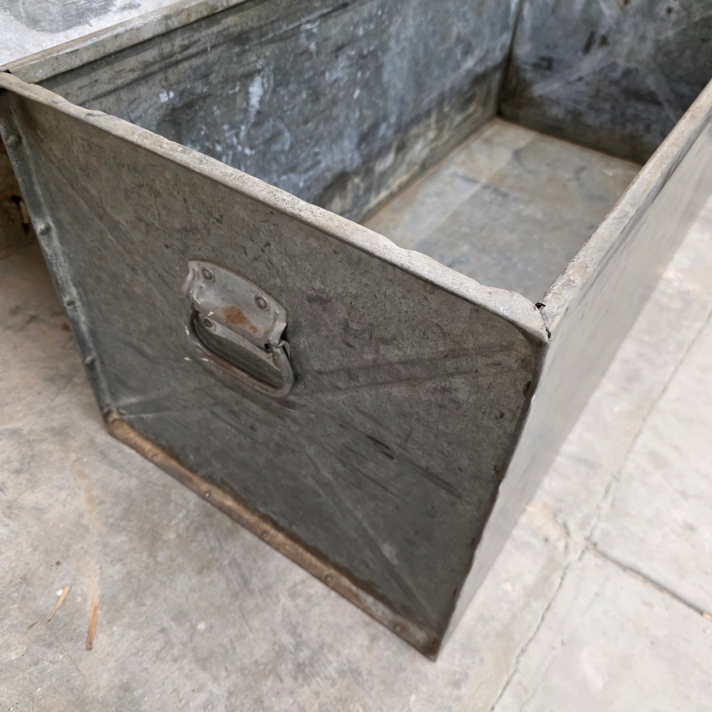 Galvanized Metal Trunk