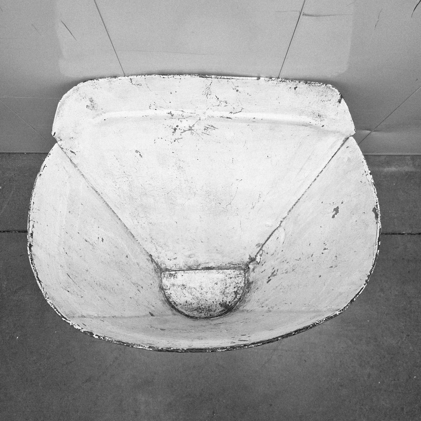 French Zinc Grape Gathering Bucket