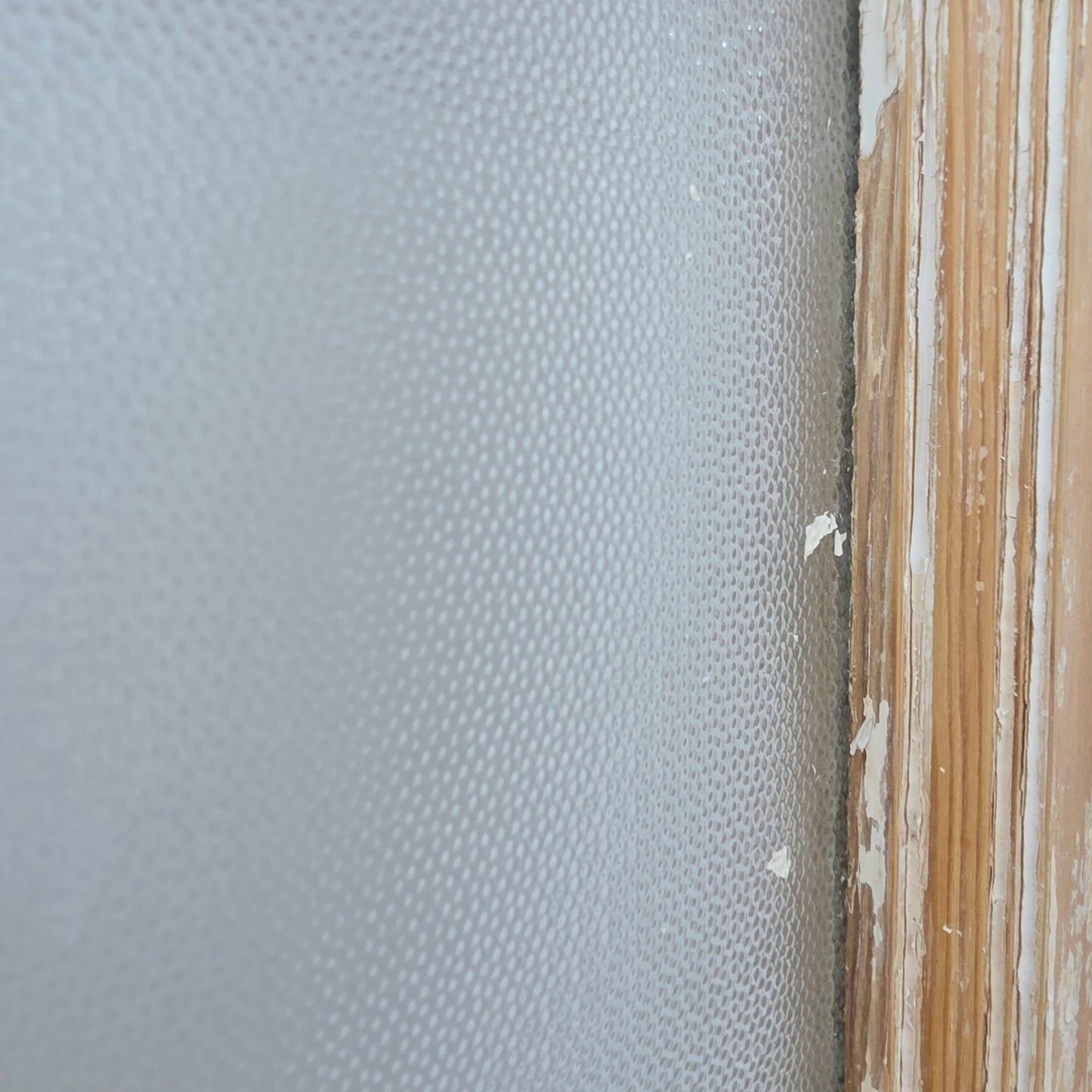 Single 12 Lite Washed Wood Antique French Door